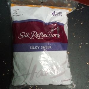 HANES SILK REFLECTION BLACK SIZE EF